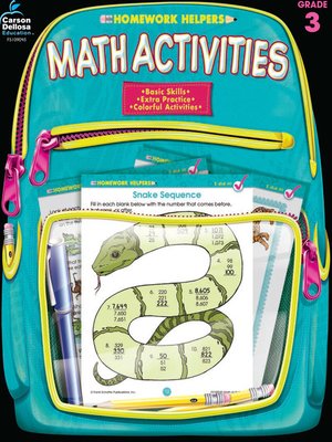 cover image of Math Activities, Grade 3